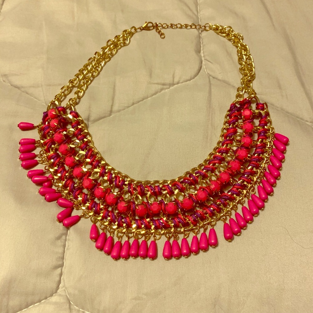 Heavy collar necklace
